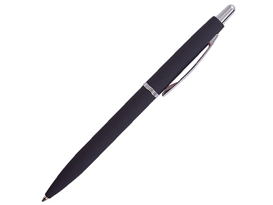 Ручка металлическая шариковая San Remo, софт тач (Темно-синий Navy)