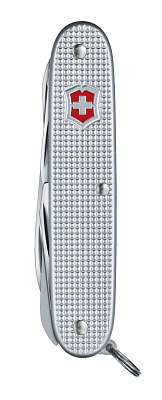 Нож перочинный VICTORINOX Farmer X Alox, 93 мм, 10 функций, алюминиевая рукоять, серебристый