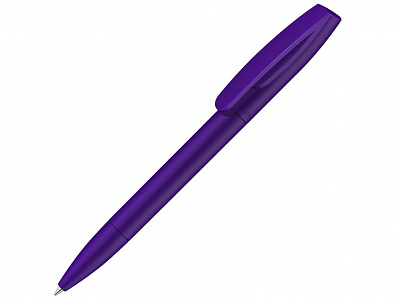 Ручка шариковая пластиковая Coral (Фиолетовый)