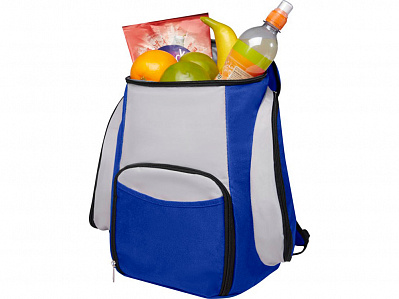 Рюкзак-холодильник Brisbane (Серый/ярко-синий)