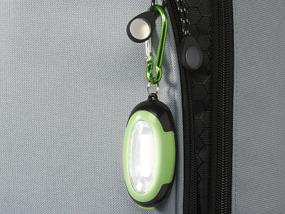 Фонарик с карабином Atria