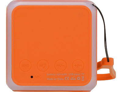 Портативная колонка Cube с подсветкой