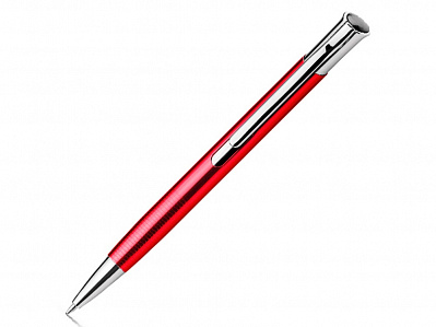 Ручка металлическая шариковая (Красный)