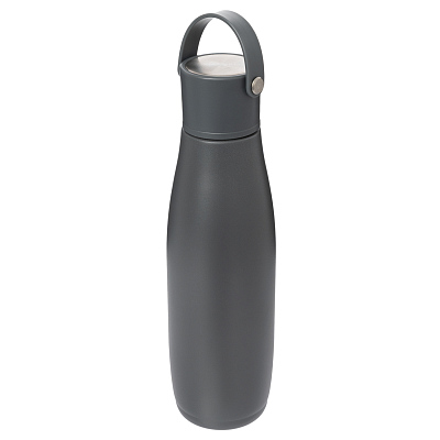 Термобутылка вакуумная герметичная Боска (Bosca), серая