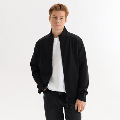 Толстовка на молнии Астин (Astin) черная (Чёрный)