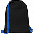 Рюкзак Nock, черный с синей стропой - Фото 2