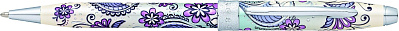 Шариковая ручка Cross Botanica. Цвет - "Сиреневая Орхидея". (Разноцветный)