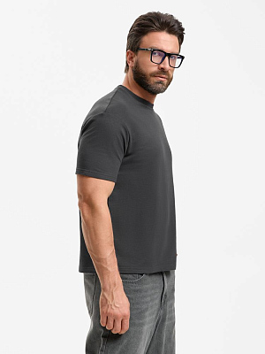 Футболка унисекс Durington, темно-серая (графит)