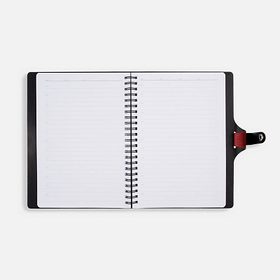 Ежедневник Strep Front на заказ, недатированный, красный