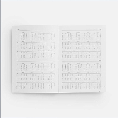 Ежедневник Condor, недатированный, синий