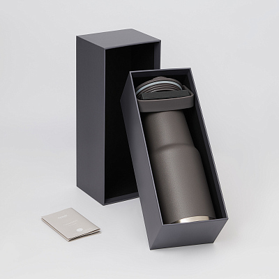 Термокружка вакуумная Монтана (Montana), белая