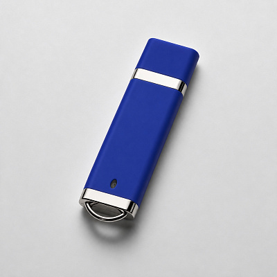 USB-флешка на 16 Гб Орландо (Синий/серебристый)
