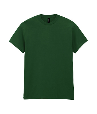 Футболка HEAVY COTTON, ТЕМНО-ЗЕЛЕНЫЙ XL (Темно-зеленый)