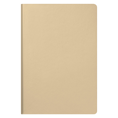 Ежедневник Спарк (Spark) недатированный, белое золото (с упаковкой, со стикерами)