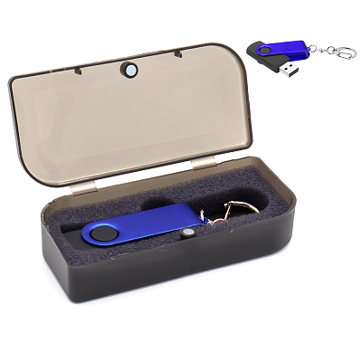 Флешка Twist Color 16 Гб в футляре  (Синий)