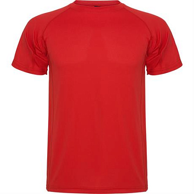 Спортивная футболка MONTECARLO мужская, КРАСНЫЙ 2XL (Красный)