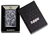 Зажигалка ZIPPO Winged Dragon Cross с покрытием Black Matte, латунь/сталь, чёрная, 38x13x57 мм - Фото 6