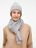 Шапка Bellish, светло-серый меланж - Фото 8