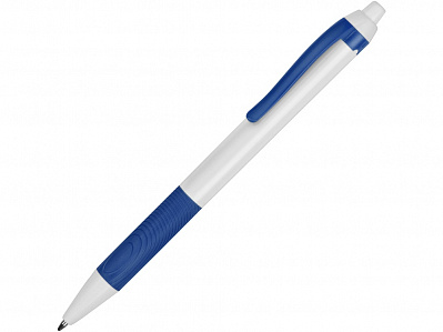Ручка пластиковая шариковая Centric (Белый/синий)
