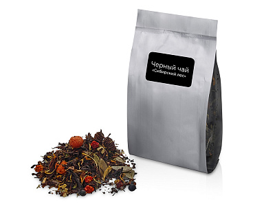 Чай черный Сибирский лес, серия Herbalis (Серебристый)