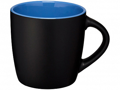 Керамическая чашка Riviera (Черный/синий)