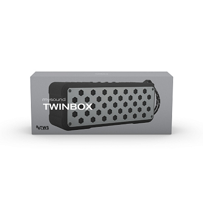 Портативная колонка Rombica Мysound Twinbox, бирюзовый