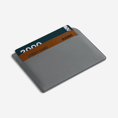 Чехол для карточек Dorset, серый