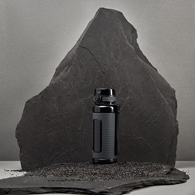 Бутылка для воды Vector, черная