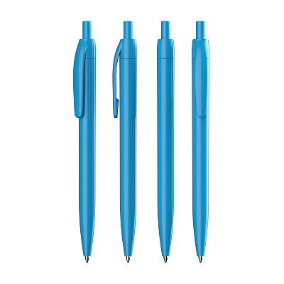 Ручка шариковая "Phil" из антибактериального пластика, бирюзовый