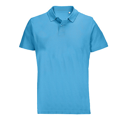 Рубашка поло мужская PULSE 170 (Лазурный)