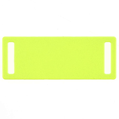 Шильдик металлический Kova  неон (Желтый)