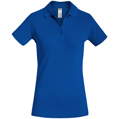 Рубашка поло женская Safran Timeless ярко-синяя (Синий)