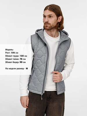 Жилет унисекс Tarnaby, светло-серый