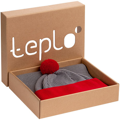 Набор Snappy, темно-серый с оранжевым (Серый)