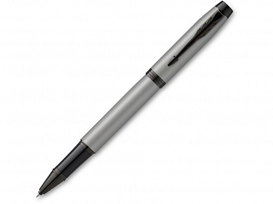 Ручка роллер Parker IM MGREY BT (Черный/серый)