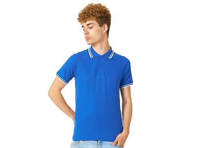 Рубашка поло Erie мужская (Синий классический/белый)