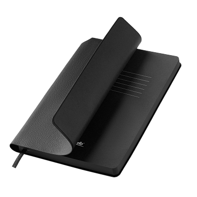 Ежедневник Молто (Molto) недатированный, черный