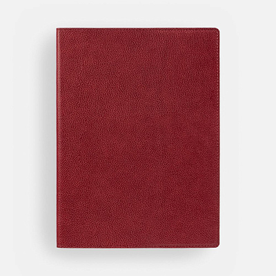 Ежедневник в суперобложке Brave Book, недатированный, красный