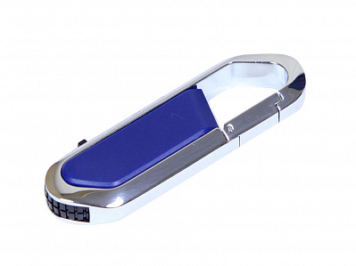 USB 2.0- флешка на 8 Гб в виде карабина (Синий/серебристый)