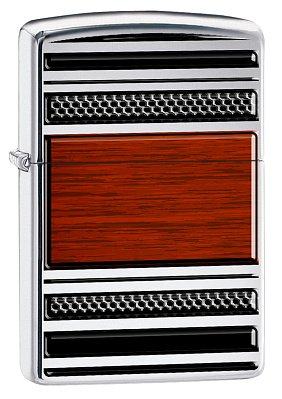 Зажигалка для трубок ZIPPO Pipe с покрытием High Polish Chrome, латунь/сталь,36x12x56 мм (Серебристый)