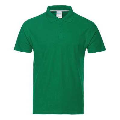 Рубашка поло мужская STAN хлопок/полиэстер 185, 104 (Зелёный)