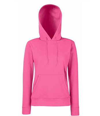 Толстовка с капюшоном женская Fruit of the Loom Lady-Fit Hooded Sweat