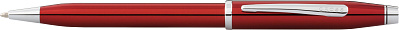 Шариковая ручка Cross Century II. Цвет - красный. (Красный)