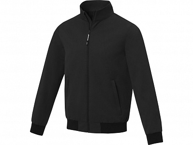 Легкая куртка-бомбер Keefe унисекс (Черный)