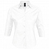 Рубашка женская с рукавом 3/4 Effect 140, белая - Фото 1