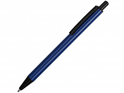 Ручка металлическая шариковая Iron (Синий/черный)