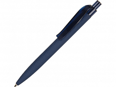 Ручка пластиковая шариковая Prodir QS 01 PRT софт-тач (Синий)