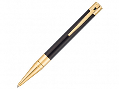Ручка шариковая D-Initial (Черный/ золотистый)