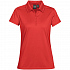 Рубашка поло женская Eclipse H2X-Dry, красная - Фото 1