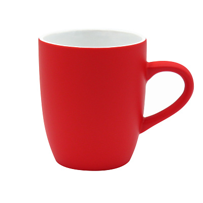 Кружка &amp;quot;New Aurora Soft&amp;quot;, софт тач, красная-S (Красный)